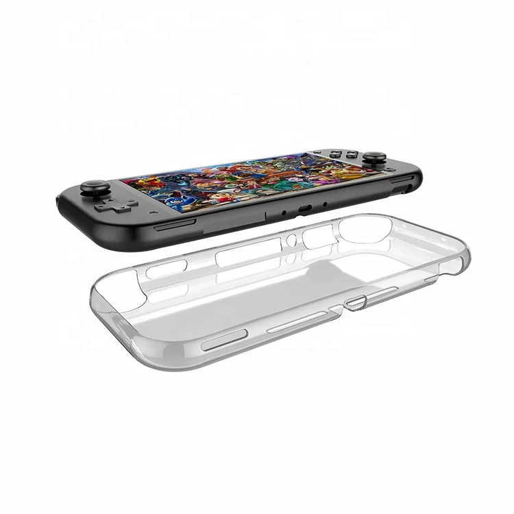 

Protective Hard TPU Shell Case Skin Cover for Nintendo Switch Lite Mini Game Console, Transparent