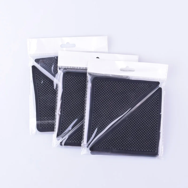 
home accessories 4pcs anti curling rug strips pad carpet gripper for carpet edge 