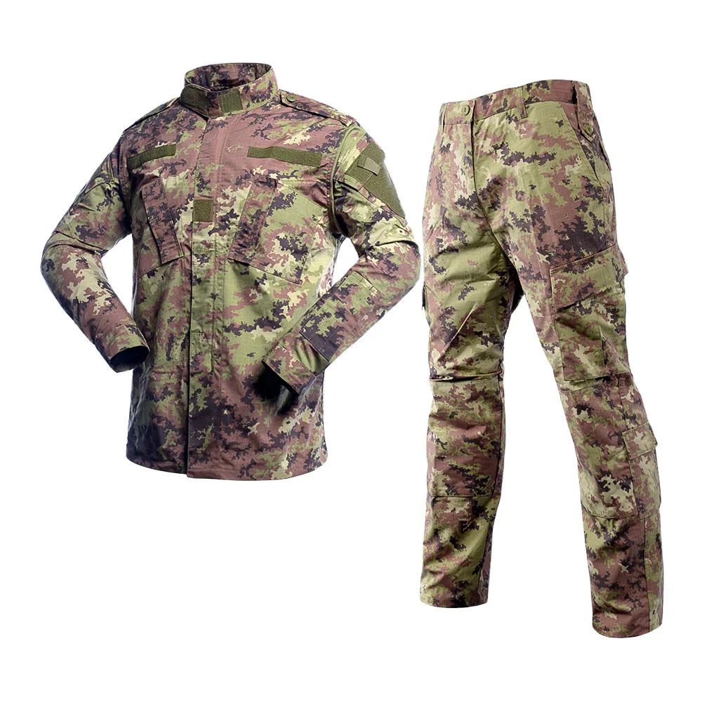 

Hot Sale Professional Woodland Military Combat Training Hunting ACU Uniform Jackets Pants Suit