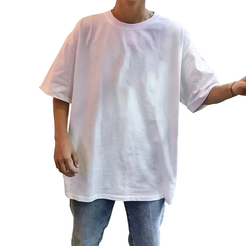

2021 stylish t shirt custom men summer solid short sleeve t-shirt soft cotton t-shirts for men