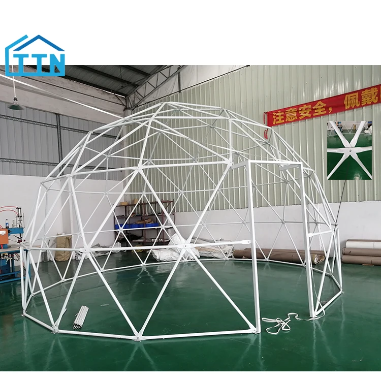 
Geodesic dome tent outdoor camping dome house multi-size customizable 