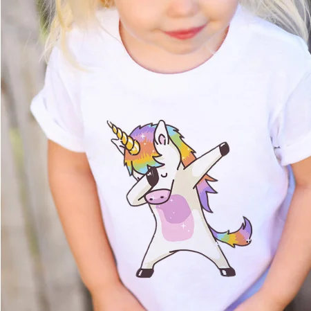 High quality children clothing 2019 custom t shirt printing blank t shirt kids clothing girls clothes custom cotton t shirt