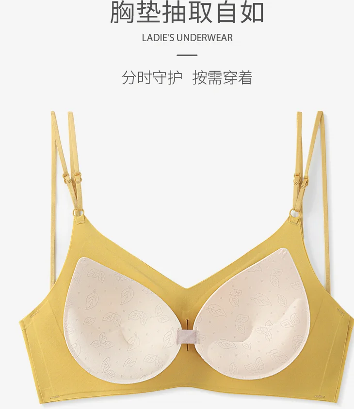 

Sexy Ladies Bra Underwear Women Wire Free Custom Sexy Lingeries Transparent Lace Bag Triangle Strap Wireless Eye OEM Cup Spandex