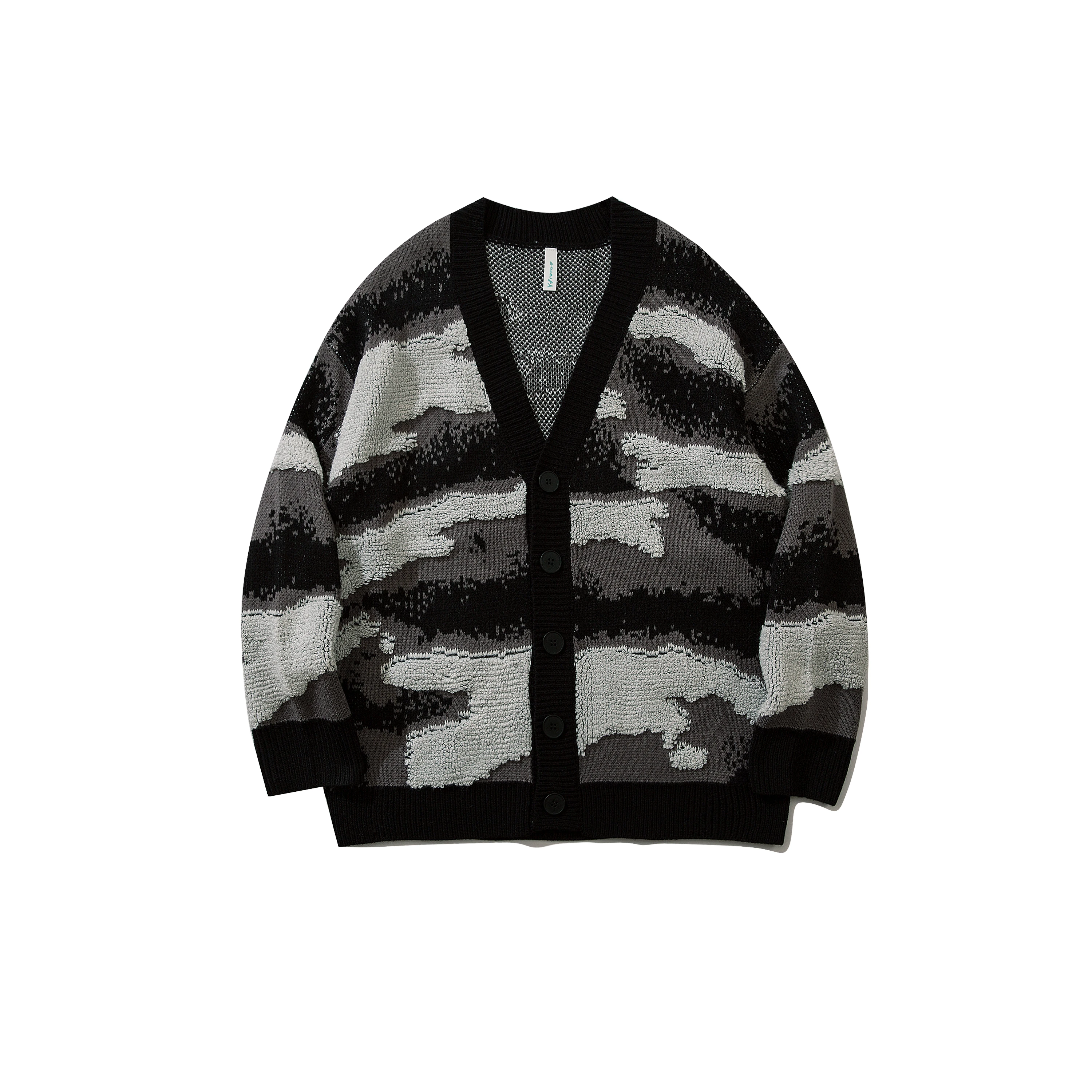 

Low MOQ Custom Cardigan Men Knitted Pullover Jacquard Logo Men Knitted Cardigan Sweater Man