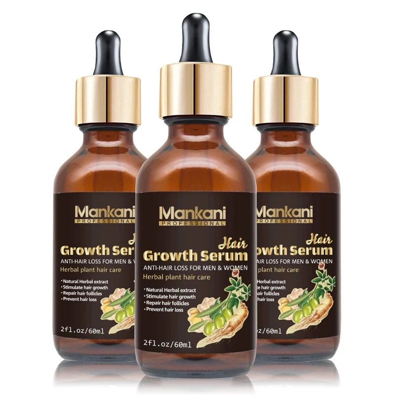 

Natural hair growth oil private label anti-hair loss treatment hair growth serum