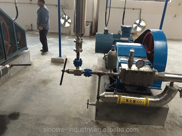 3rc60 High Pressure Triplex Plunger Carbon Dioxide Co2 Injection Pump