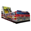 HI 0.55mm PVC inflatable fire engine super long slide