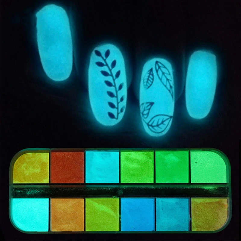 

Misscheering Summer hot sale manicure luminous powder nails