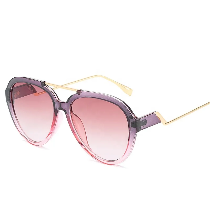 

2020 Metal Oversize sunglasses fashion personality eyewear trendy big frame unisex sunglasses, As you see