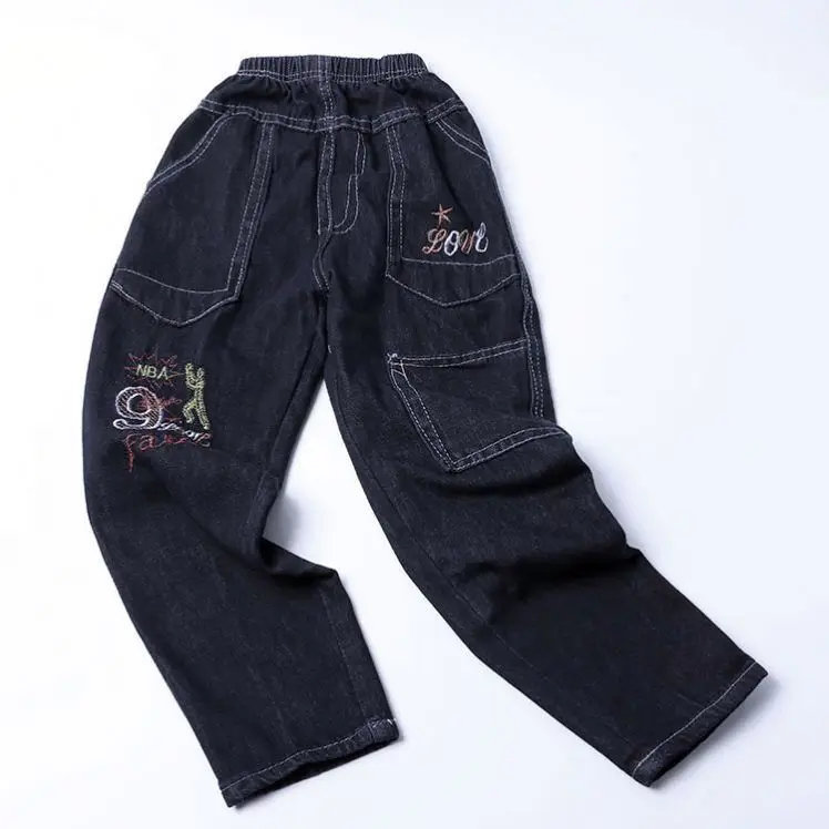 

Highly recommended children jeans pants boys with character 20 yards denim trousers