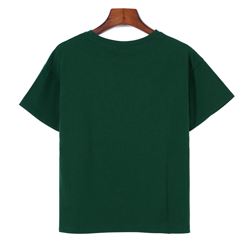 

Rummandy Women Special Design Widely Use Factory directly wholesale 100%cotton Plain T-shirt, Customized color
