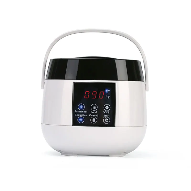 Hot Selling Hair Removal Electric Wax Warmer Machine Heater  Smart LCD Display Single Capacity 500ml With Hard Beans Kit Set