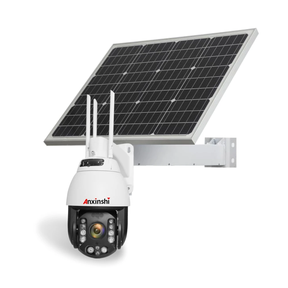 

5.0MP 20X Starlight 4G WIFI Solar Powered IP PTZ Camera IR 300M 4G IP PTZ Camera with Solar Panel