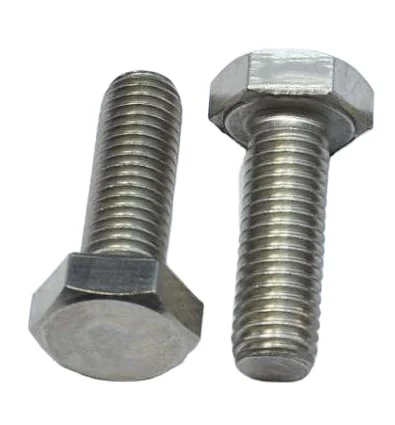 
Stainless Steel 316 Full Thread Hexagon Head Bolts DIN933  (1600081597915)