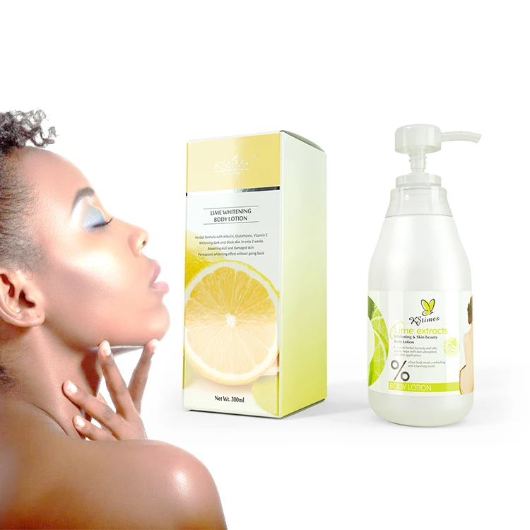 

OEM Guangzhou Factory Private Label 10 Days Most Effective Herbal Glutatione Lemon Whitening Body Lightening Lotion