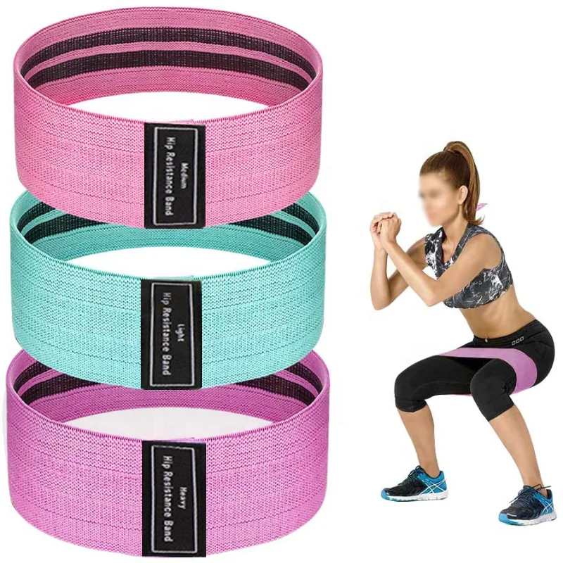 

2021 Factory New Design Nude color hip circle resistance bands fitness workout latex booty bands exercise rubber loop bands, Multi colors