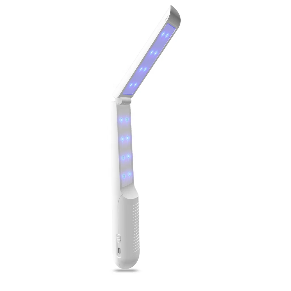 Foldable Hand-held uv wand lamp sterilizer Ultraviolet Light USB Portable UV Light Disinfection Lamp Stick