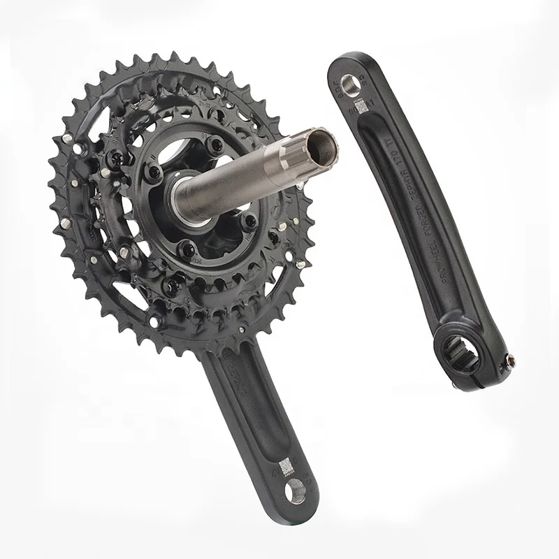 

Drop Shipping 24 32 42t 9 10 Speed 104 Bcd Mtb Bike Crank Arm Set Bicycle Crankset for Mtb Bmx, Black