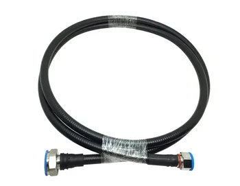 Flexible Cable Assembly Rf Jumper 1/2 Superflexible 7/16 Din Male To 4. ...