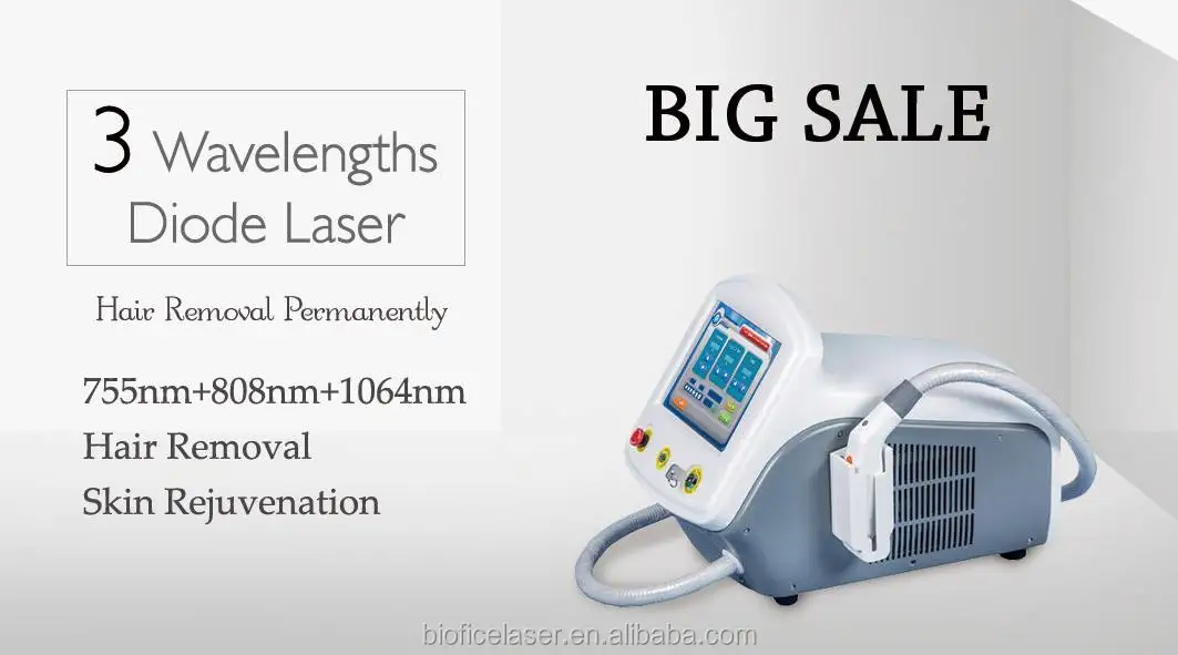 Newest 808nm Laser Portable Hair Removal Beauty Machine