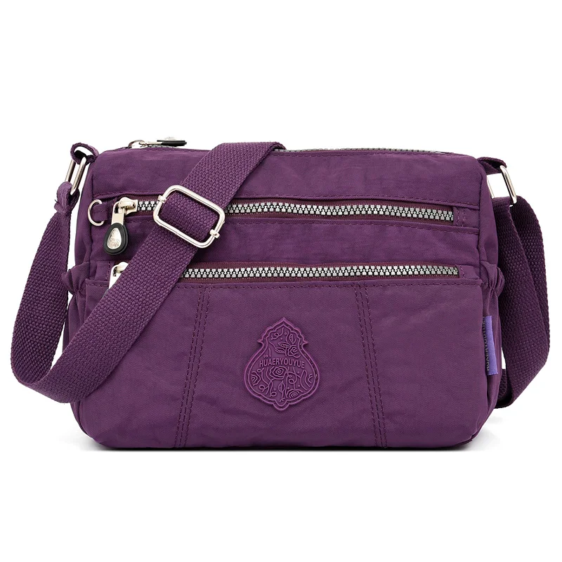 

Wholesale Fashion Waterproof Nylon Casual Women Single Shoulder Handbag, Black