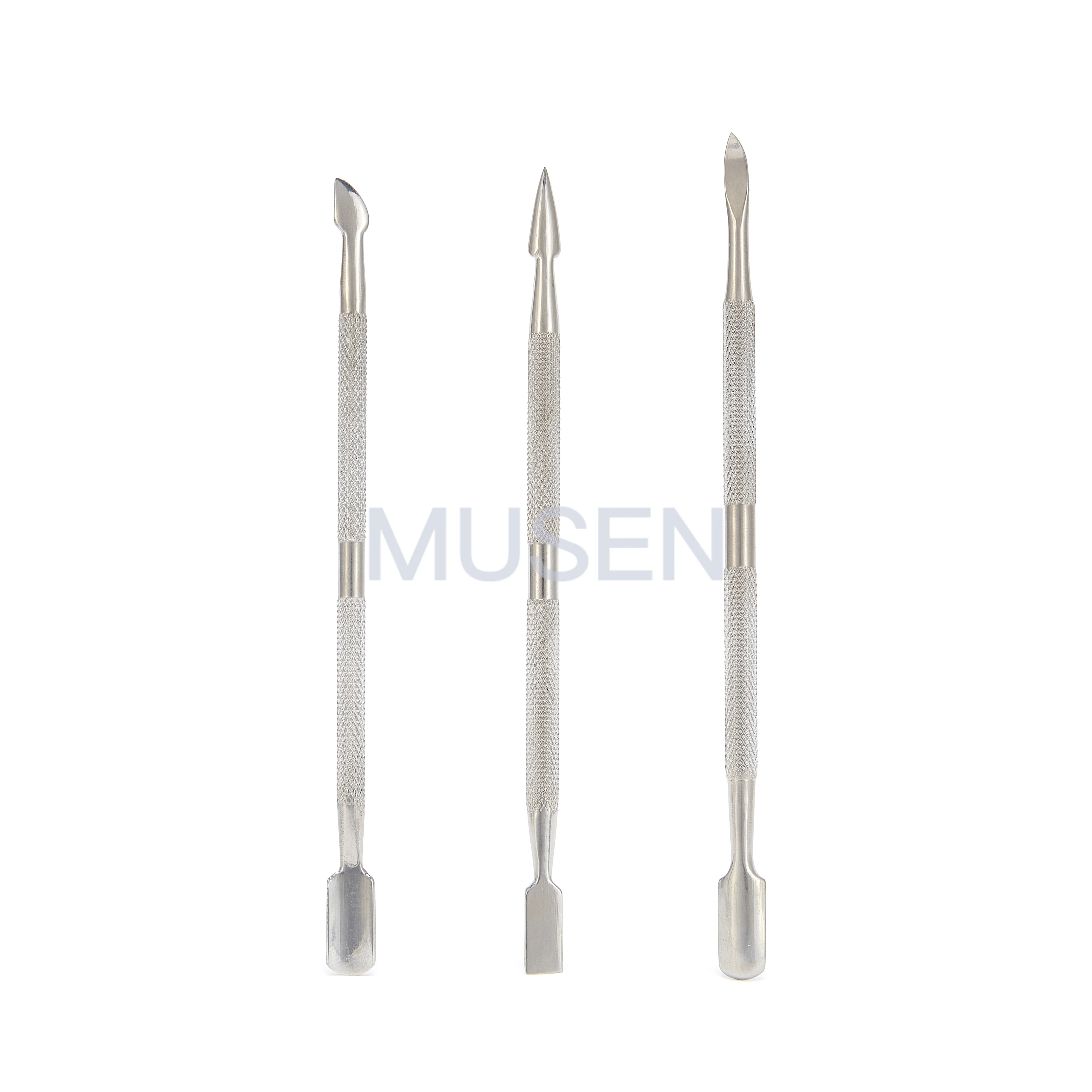 

high quality cuticle pusher stainless steel manicure nail, Silver