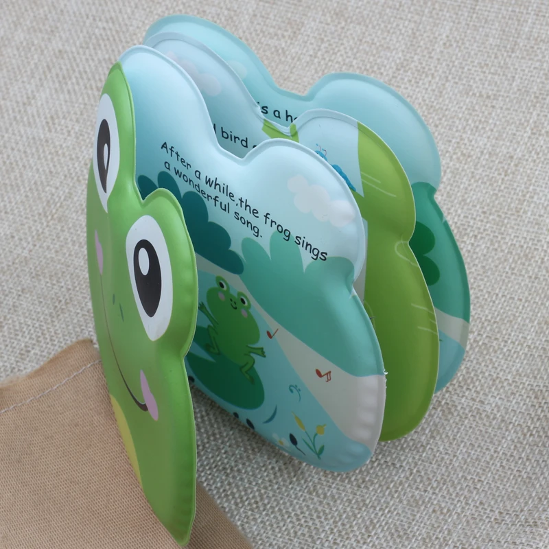 

OEM Factory book waterproof children bath books best infant for baby Customized