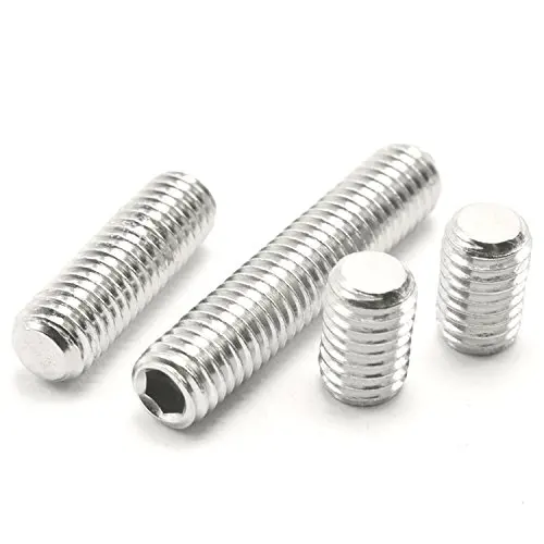 
A2-70 Stainless Steel Hex Socket Grub Screw Flat Point Set Screw 