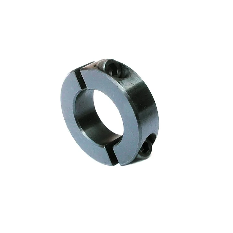 

High Quality Aluminum Two-Piece Clamping Threaded Shaft Collar 1/2" Bore Black Oxide Set Screw Style, Customers' request