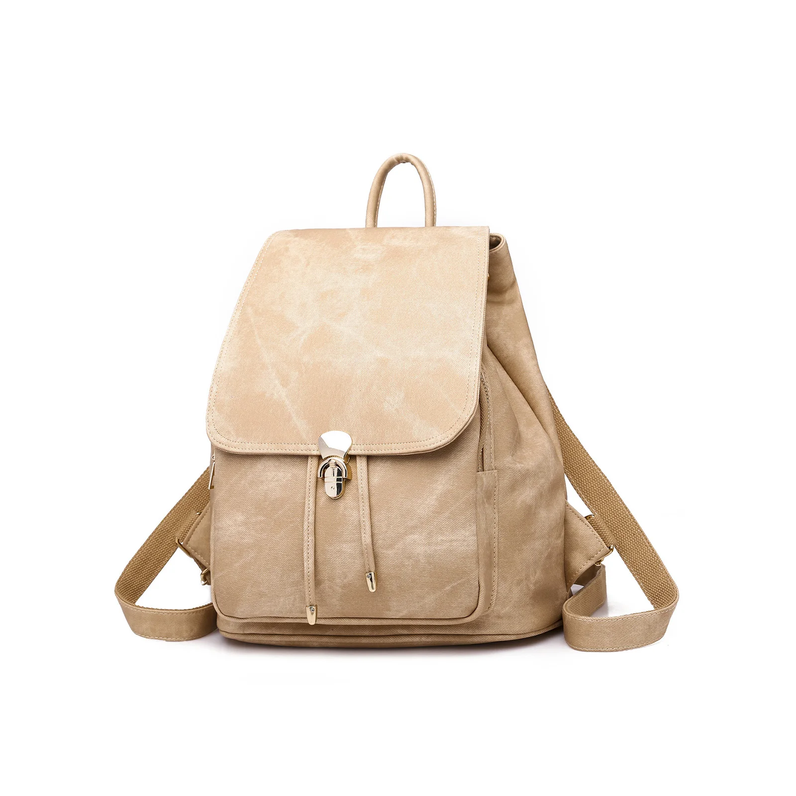 

SP468 vintage top quality PU leather fashion backpack purse sets for women, Multi color