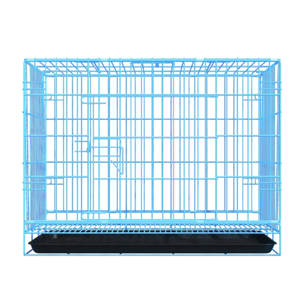 

Wholesale Black Metal Pet Dog Crate Durable Outdoor Large Folding Pet Dog_Cage, Multi colors