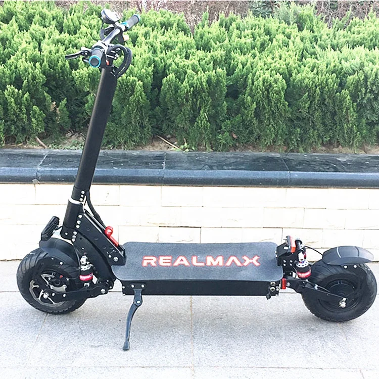 

2020 Hot Sale Factory Direct Sale High Quality REALMAX RM-13 8000W 13 inch electric scooter with dual motors, Black