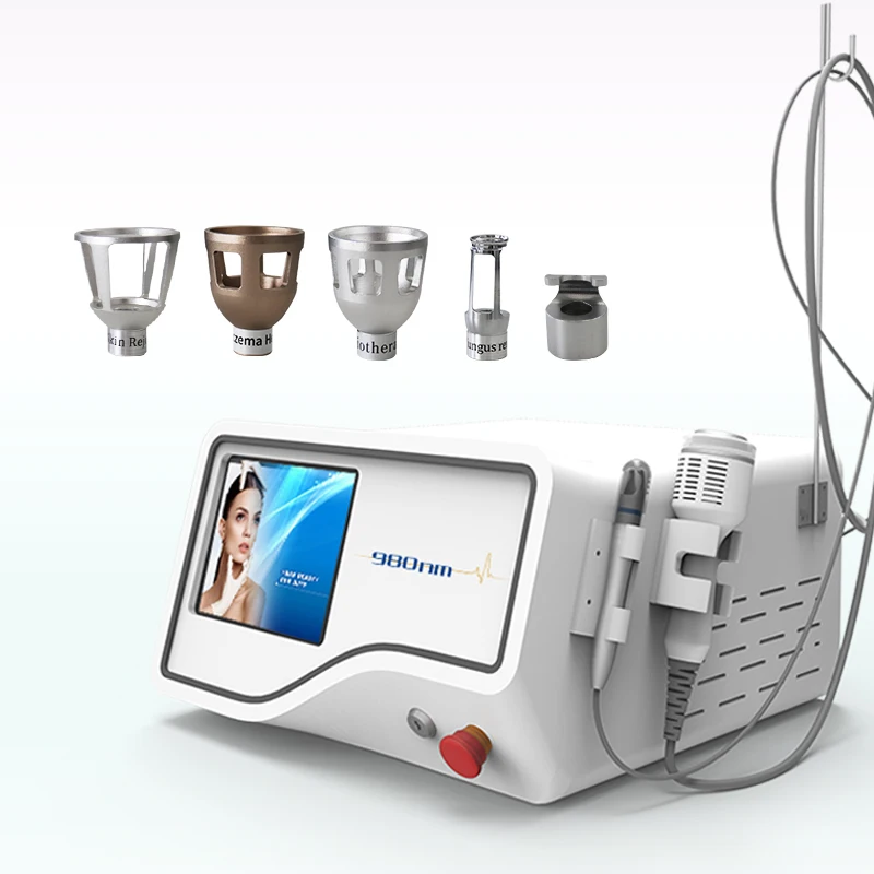 

medical salon use veins red blood vessels spider vein removal 980 nm laser machine