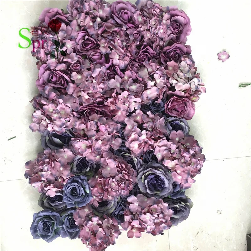 

SPR FW1812291 wedding decoration event flower wall backdrop decoration hanging artificial flowers wholesale wedding flower wall, Mix color
