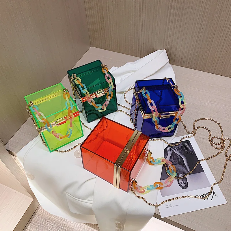 

Wholesale Custom Design Evening Party Bags Clear Acrylic Clutches and Purses purses and handbags women