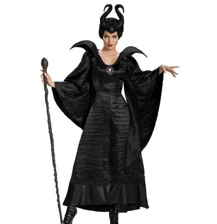 

ecowalson Women Halloween Costumes Dark Queen Maleficent Costumes Witch Costumes for Halloween