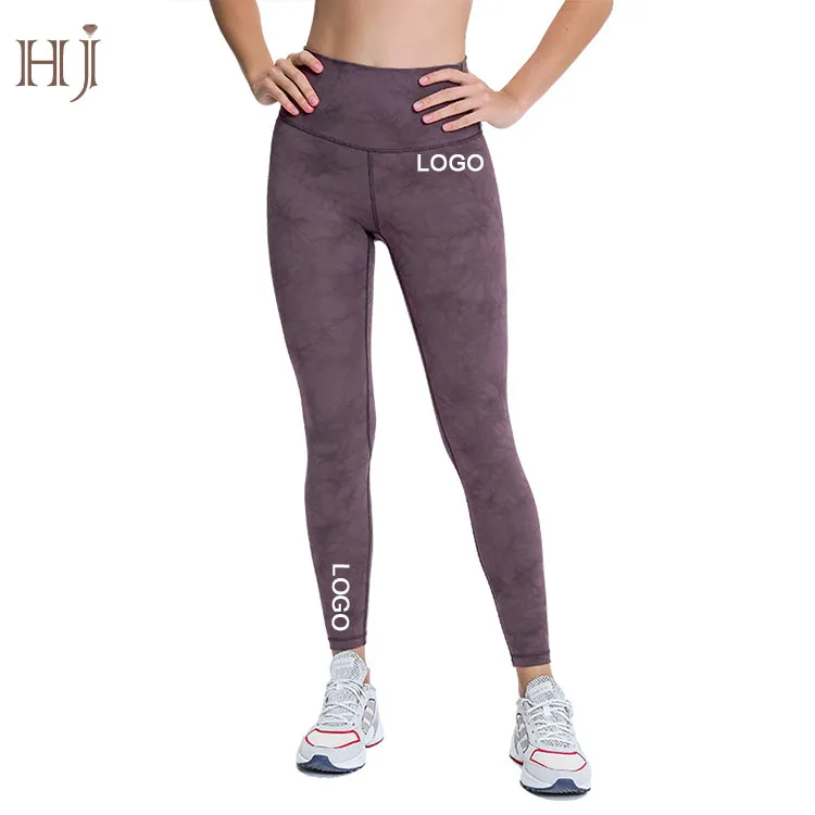 

women's sports leggings fitness pants comfortable Tie Dye Print Feeling Yoga Gym Pants Compression Women Yoga Pants