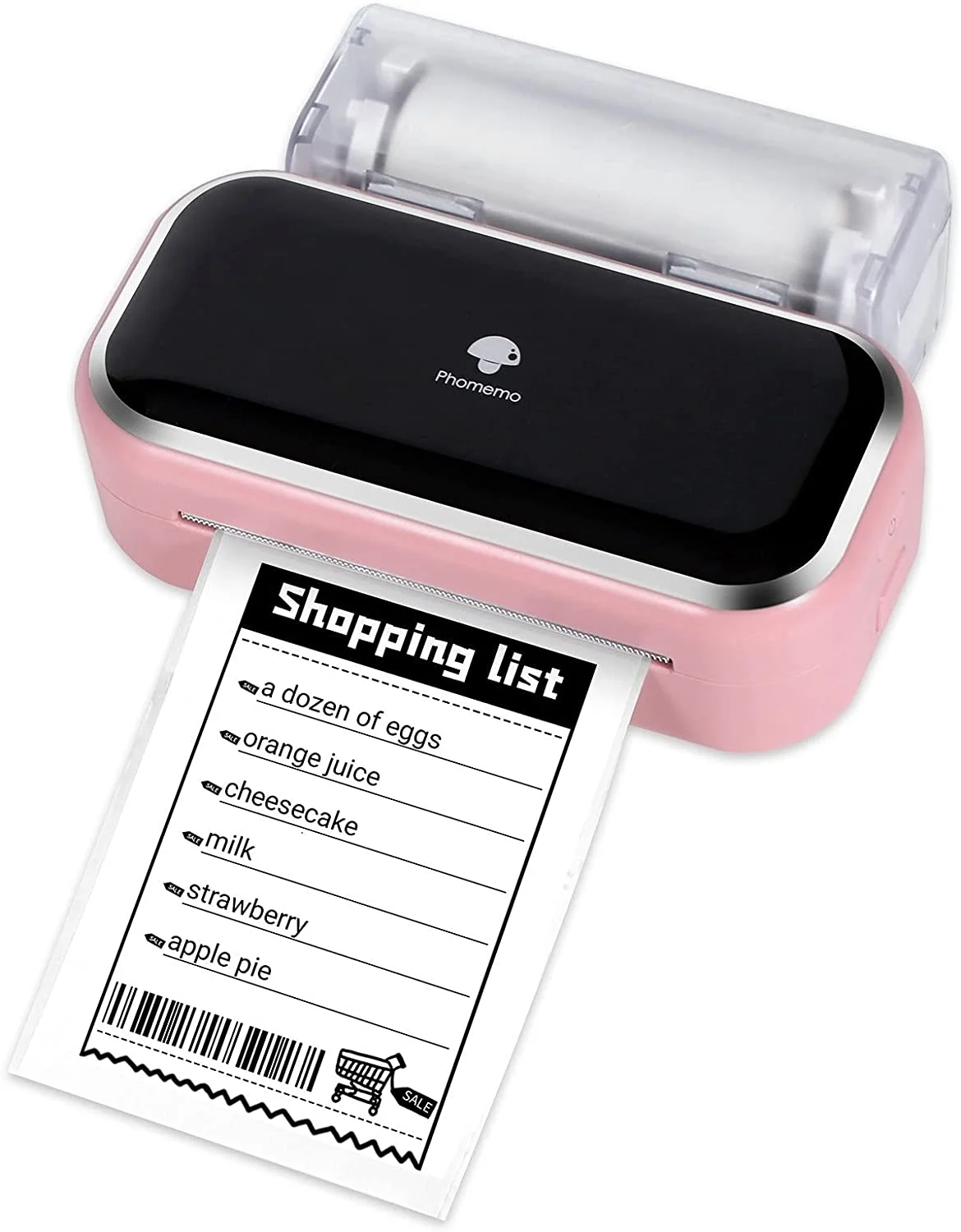 

Pomemo M03 53mm 80mm Portable Wireless Inkless Mini Barcode Small Hand Held Pocket Photo Phone Handheld Mobile Label Printer