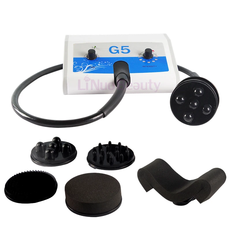 

Professional Vertical 5 Heads Vibromasseur G5 Vibrator Massageg8 Vibrating Body Massager Slimming Machine