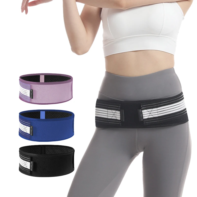 Unisex Neoprene Lower Back Support Brace Sciatica Recovery Orthodontic Pelvic Sacroiliac Hip Belt