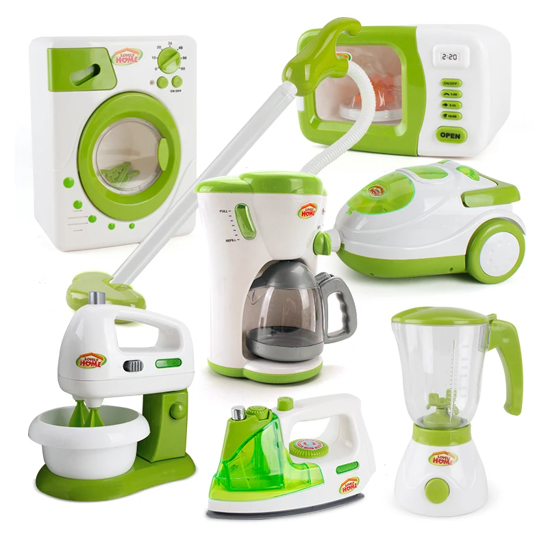 
Green Appliances Play House Educational Pretend Kitchen Toys For Kid 