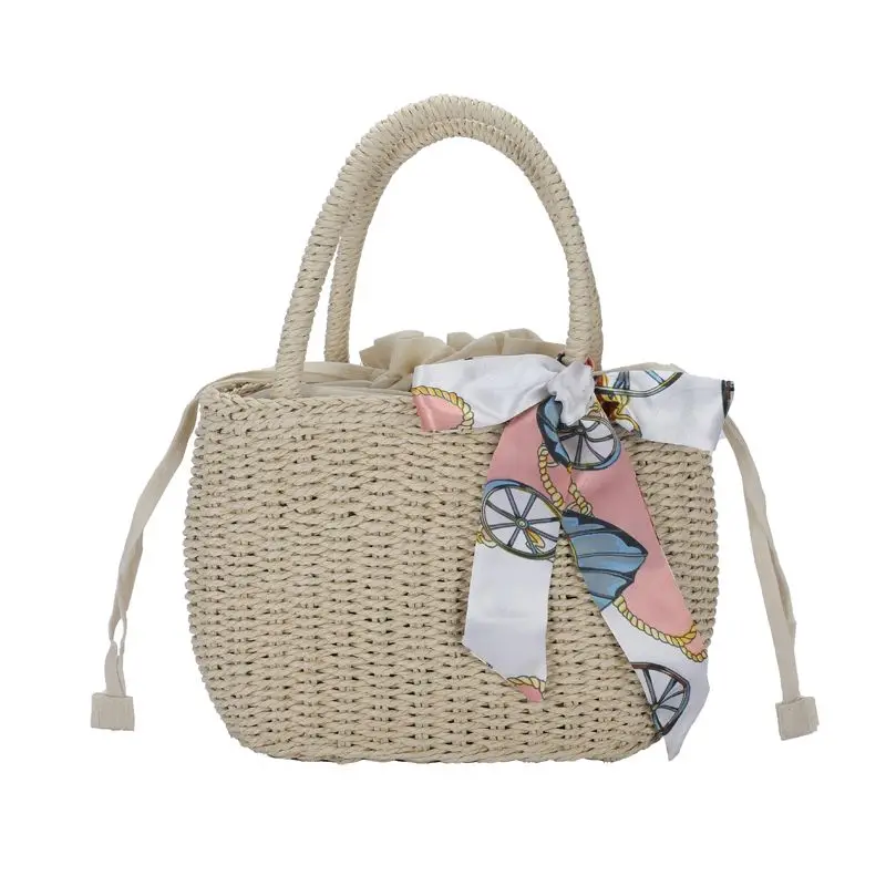 

Summer Beach Bag Holiday Straw Woven Bag Shoulder Tote Bag Purse And Handbag For Women, Multicolor