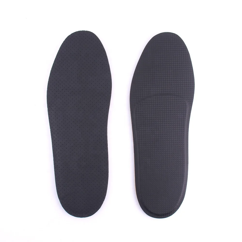 

F2 Micro-leather custom orthotic foot balance heat moldable orthotic carbon fiber thermoplastic insole, Black