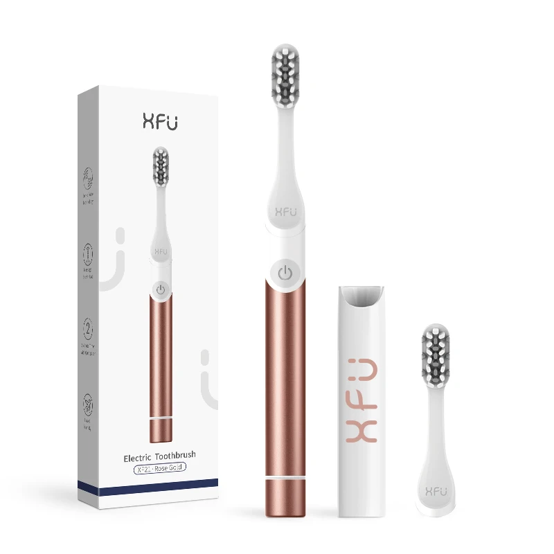 

Seago SG2102 Wholesale Portable Cheapest Slim Battery Powered Alloy Sonic Battery Operated Automatic Adult Electric Toothbrush