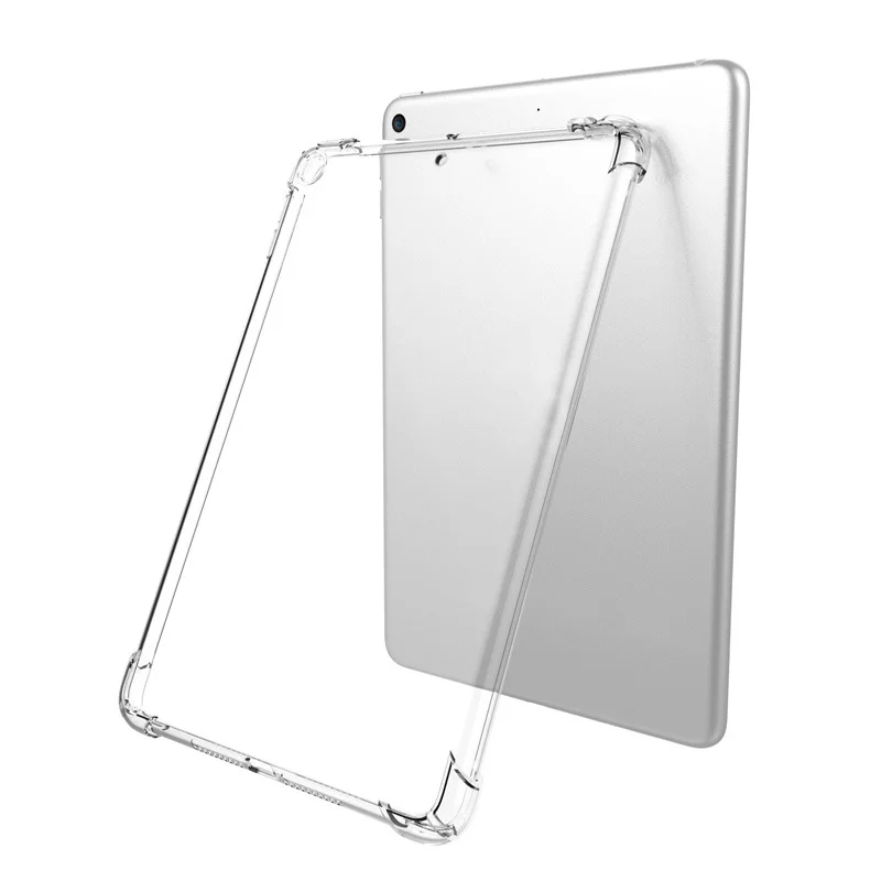 

Shockproof Silicone Transparent Tpu Shell Tablet Back Cover Case For iPad Mini 5 Pro 11 12.9 2020 Air Pro T510 T720 T290