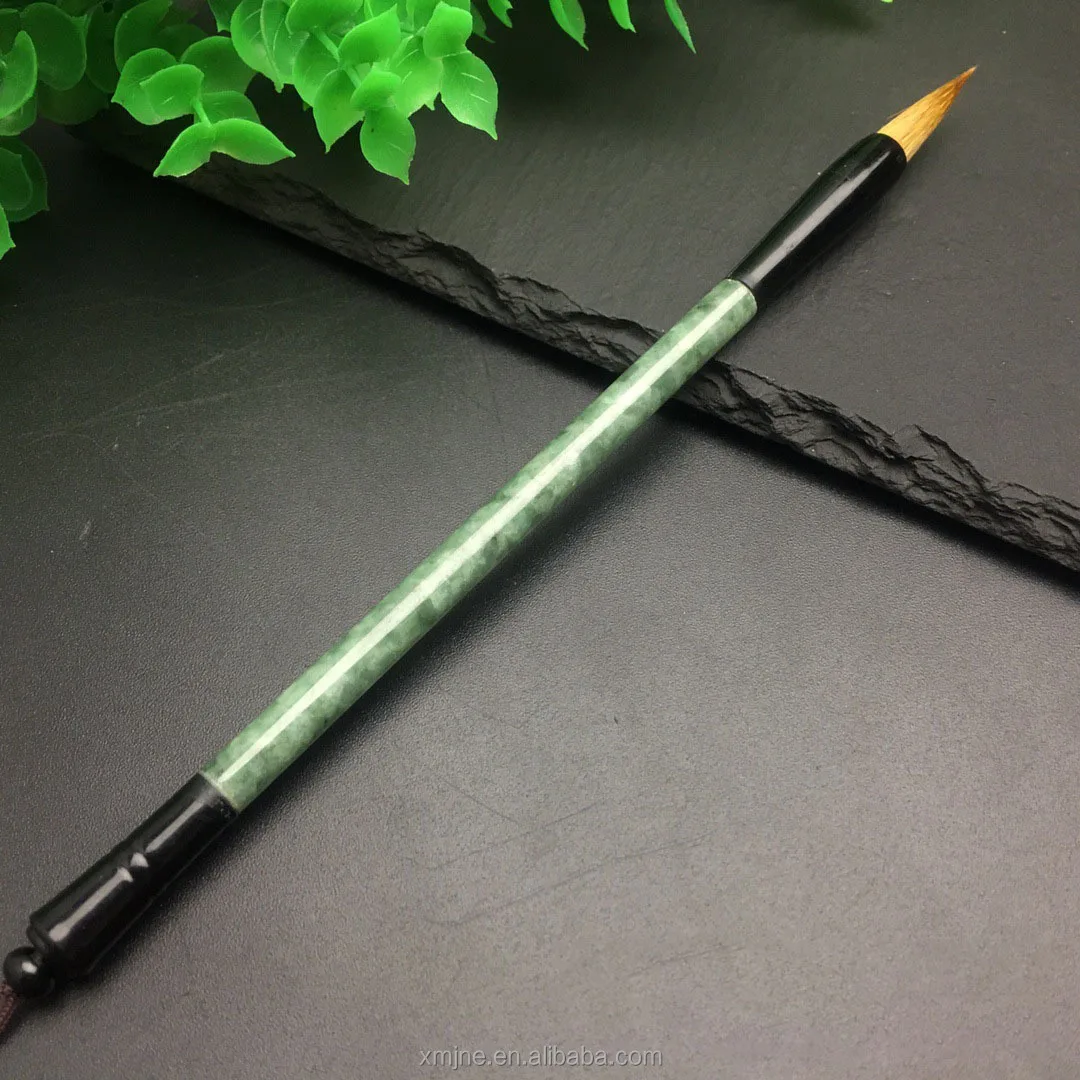 

Certified Grade A Jade Brush Pen