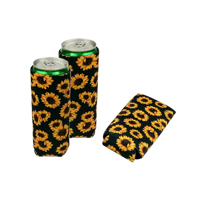 

New Fashion Promotional Sublimation Printed Custom Neoprene Can Cooler Drink coke Bottle Sleeve Stubby Holder