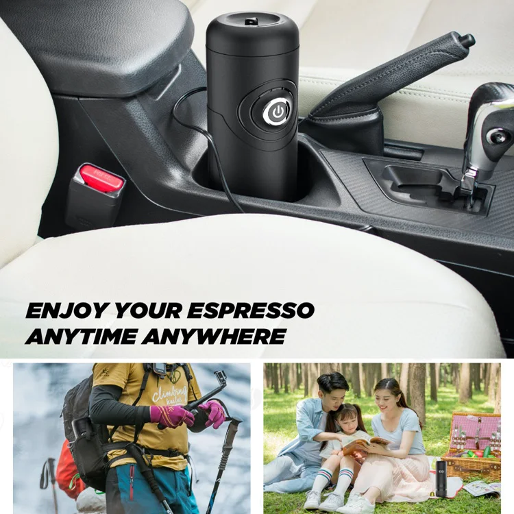 Outdoor travel portable mini coffee machine with GS approval