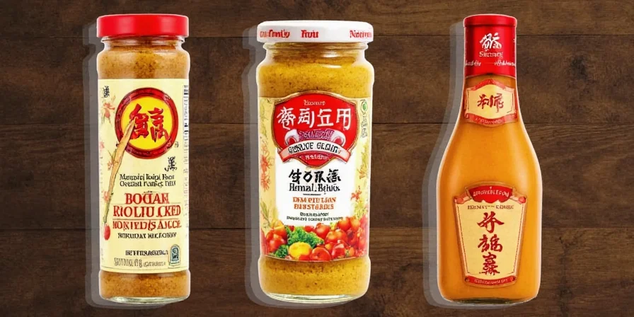 Different types of vinegar used in mustard-making.