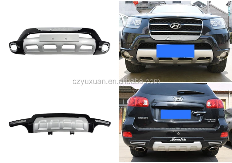 Hyundai santa deals fe bumper guard